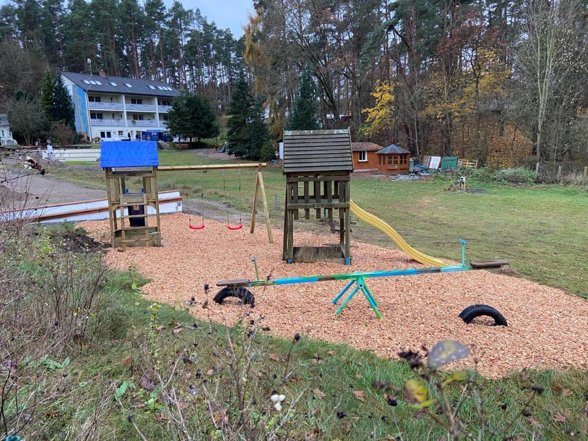 Waldwerk Wurlgrund Lychen 아파트 호텔 외부 사진